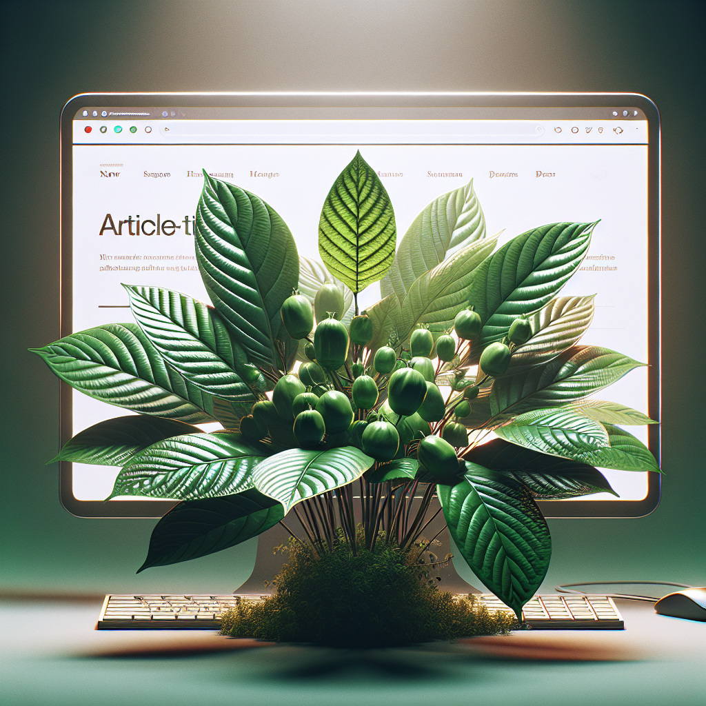 Kratom Capsules And Distribution Process