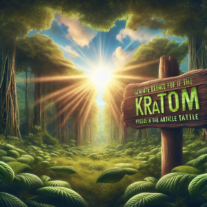 Kratom Capsules And Harvest Cycle