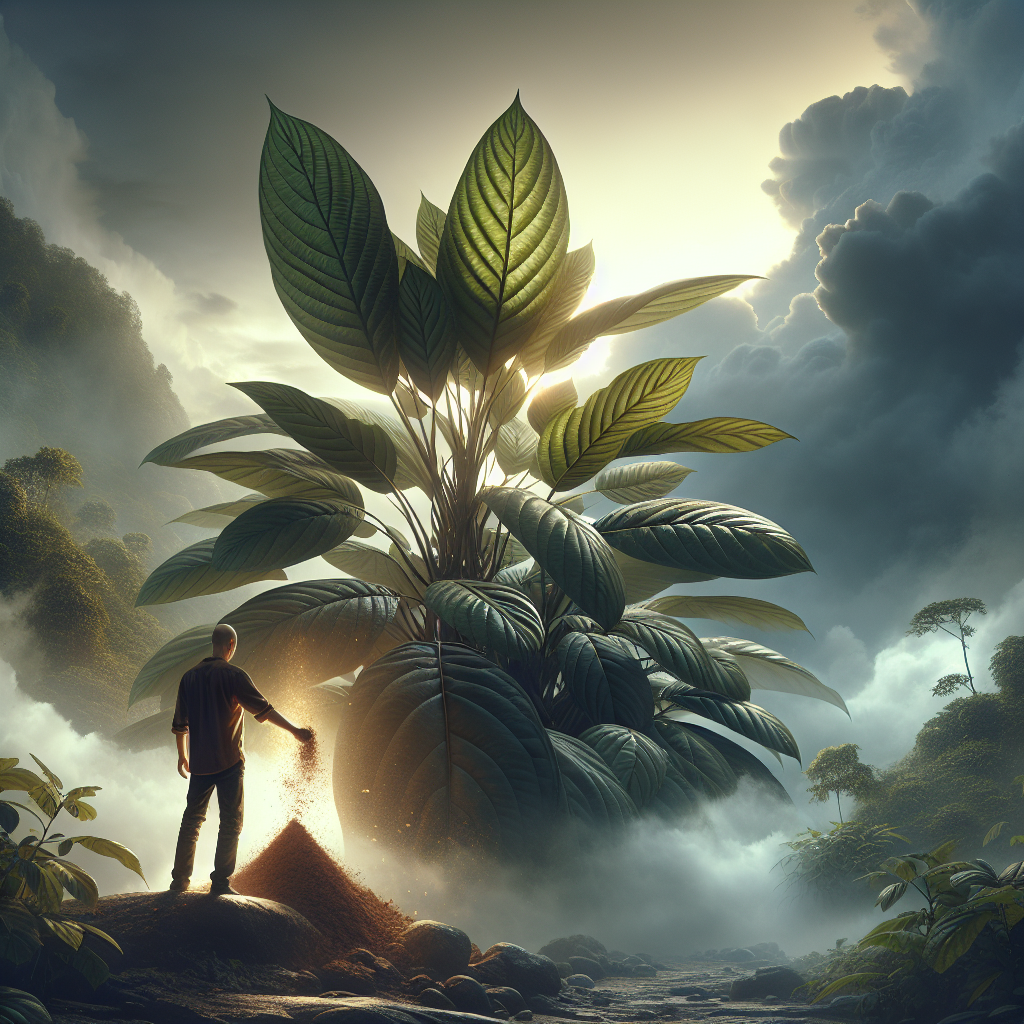 Kratom Capsules And Powder Grinding