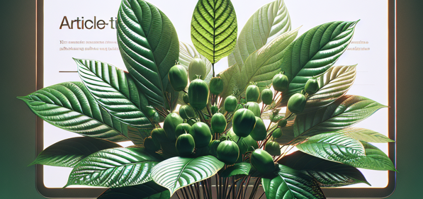 Kratom Capsules And Distribution Process